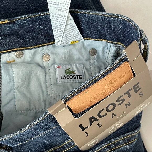 Lacoste Woman’s Jean - EU 42 - (NWT) - Picture 3 of 5